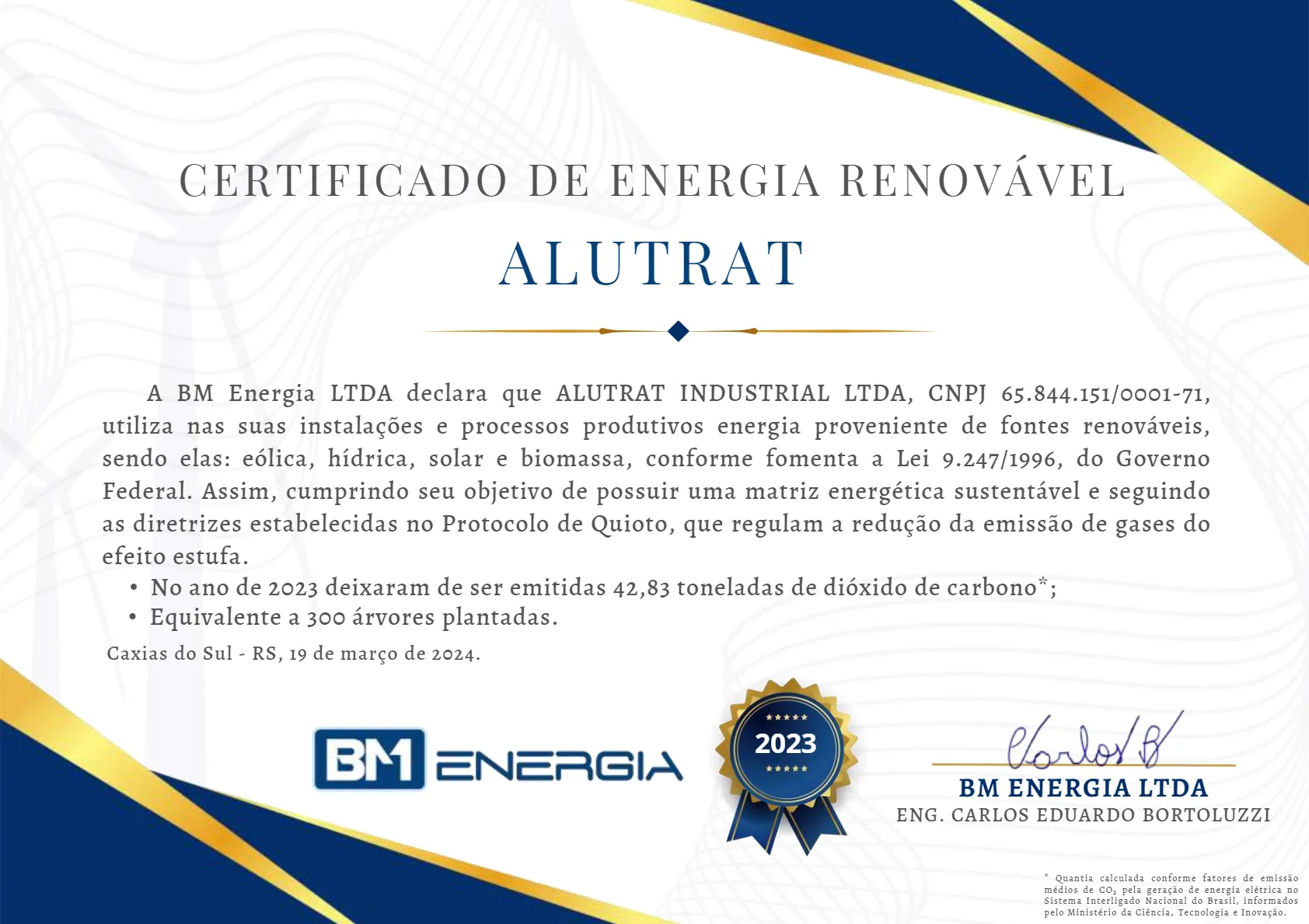 Certificado